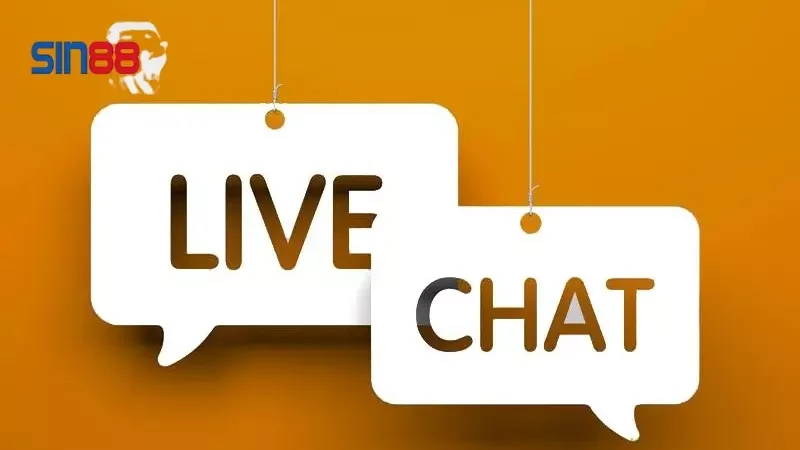 Live Chat là một trong những kênh liên hệ Sin88 phổ biến nhất tại Sin88